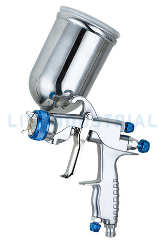 LS101G Gravity Feed Spray Gun With 400ML Side Gravity Cup